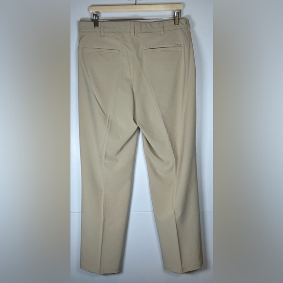 Izod Men's Flat Front Khaki Chino Golf Pants. Size 33/32. - Picture 2 of 9
